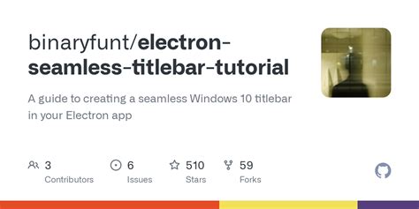 electron titlebarstyle|binaryfunt/electron.